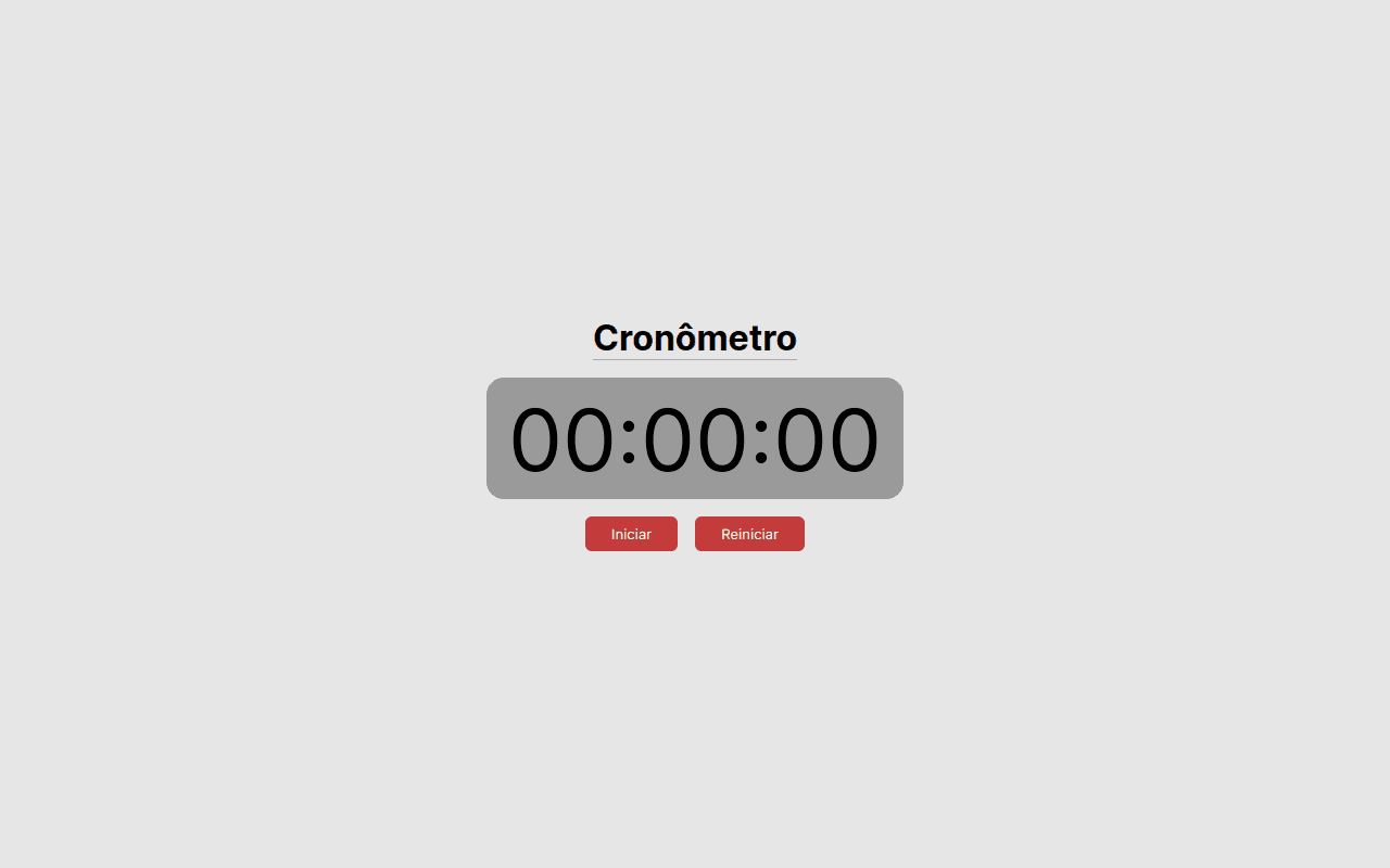 Cronômetro